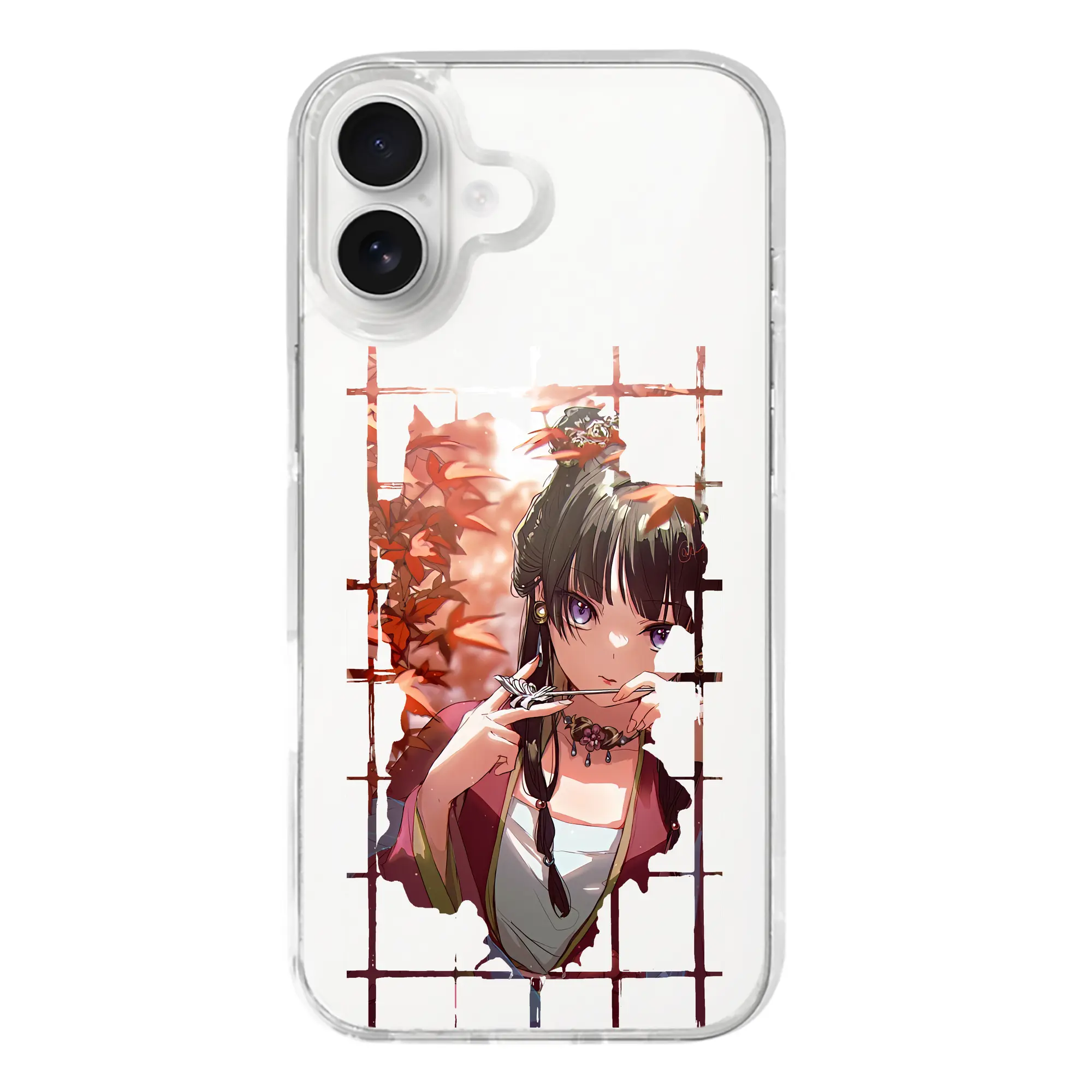 薬屋のひとりごと グッズ,猫猫 - iPhone 17シリーズ 透明スマホケース – 薄型・耐衝撃・精密フィット保護カバー